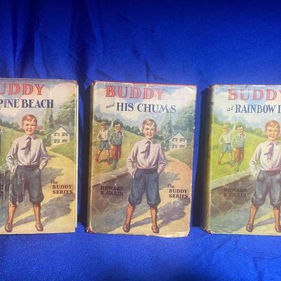 BUDDY AND HIS CHUMS, AT PINE BEACH AND AT RAINBOW LAKE CHILDREN'S NOVELS