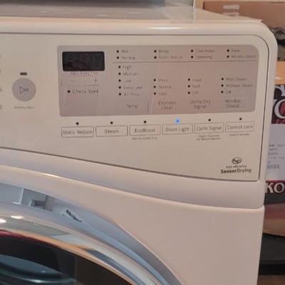 Whirlpool dryer & riser. Mod WED92HEFW1