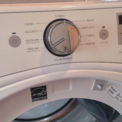 Whirlpool dryer & riser. Mod WED92HEFW1