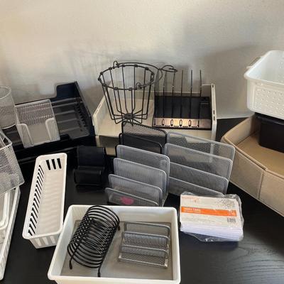 Desk organization