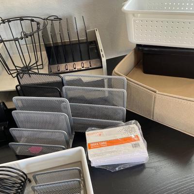 Desk organization