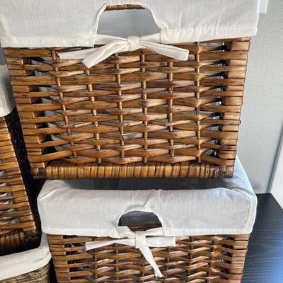 Lined baskets