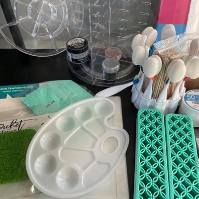 Stamping, embossing, stencil & paint supplies