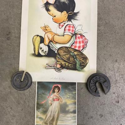 Different smaller vintage posters