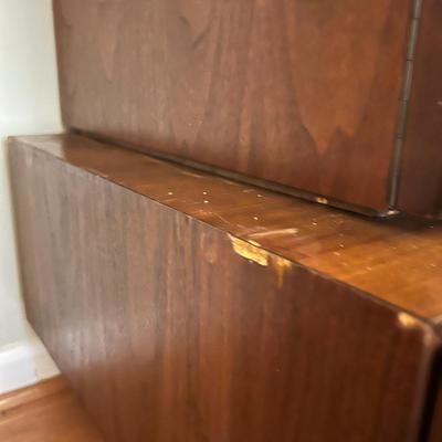 Vintage Wardrobe Dresser - Early 70's w. MCM Brutalist Style