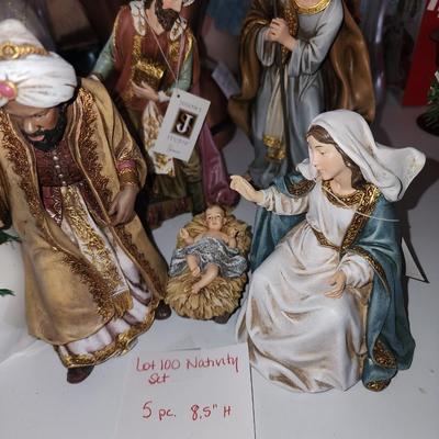 Nativity set