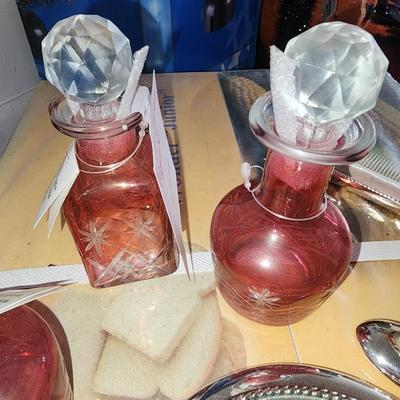 Cranberry bottle set