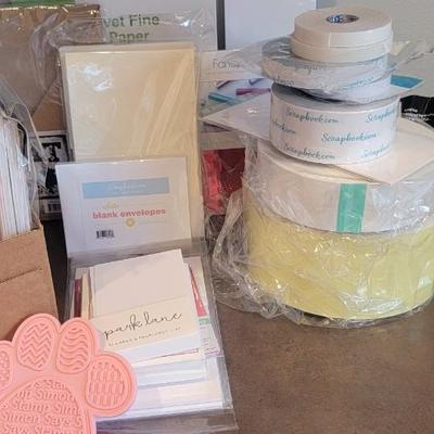 Scrapbooking supplies