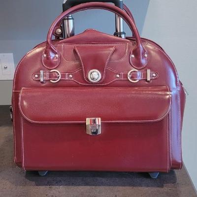 McKlein briefcase on wheels