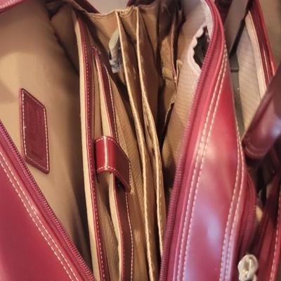 McKlein briefcase on wheels