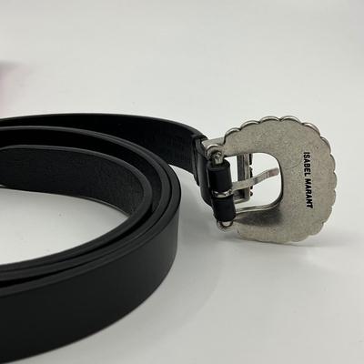 220 ISABEL MARANT Metallic Clutch & Belt