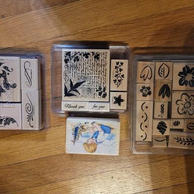 Lot of stampin' up! Crafting stamps