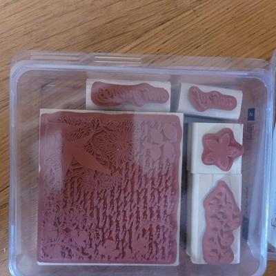 Lot of stampin' up! Crafting stamps
