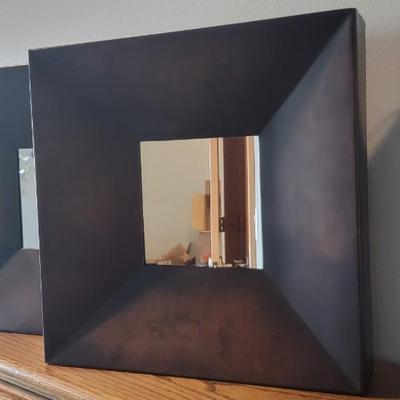 Three Crate & Barrel wall mirrors