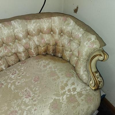 French provincial style fainting couch