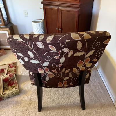 Furniture of America Florence Multicolor Floral Accent Chair