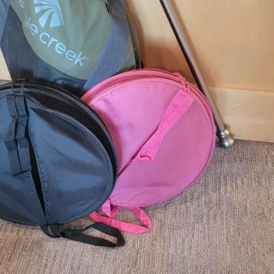 Eagle Creek duffle, collapsible laundry