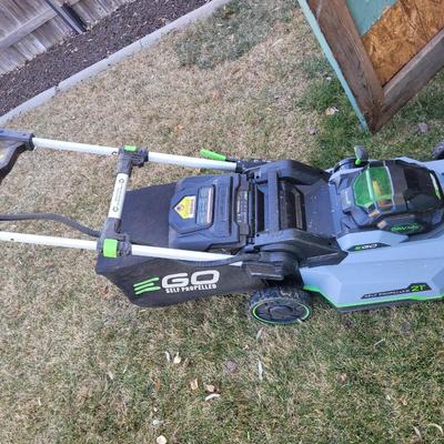 E go self propelled electric mower 21" 56V