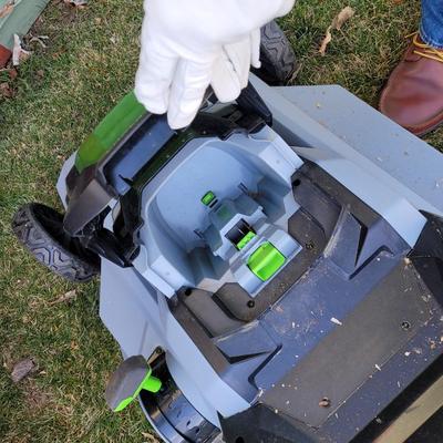 E go self propelled electric mower 21" 56V