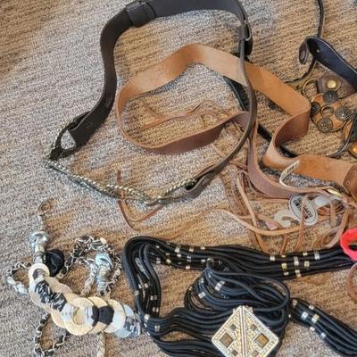 Assortment of women's belts