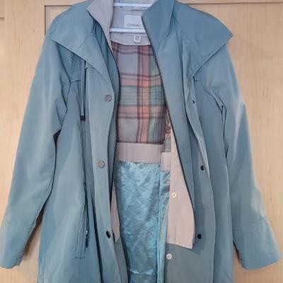 Coldwater Creek lge hooded jacket
