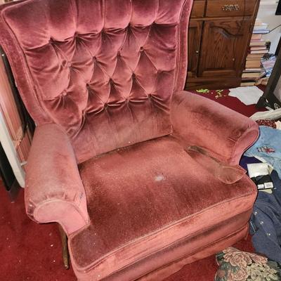 Pair of Red recliners