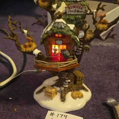 Reindeer tree. Dept 56