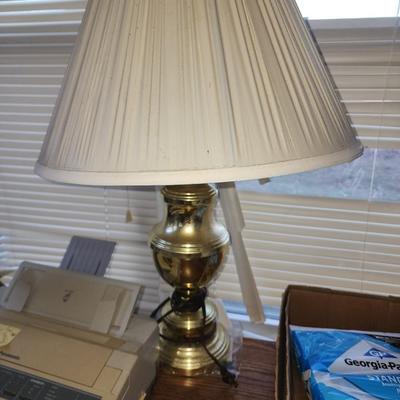 Brass lamp