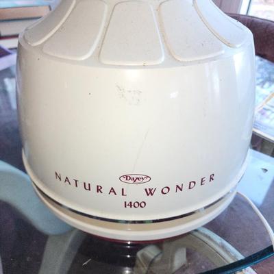 Natural wonder dryer.