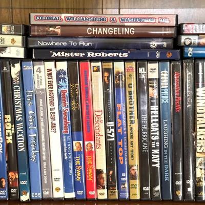 Lot of Over 50 DVDs