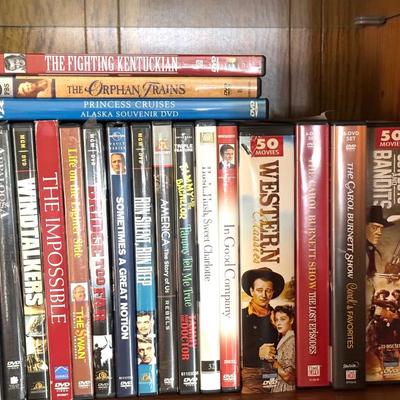 Lot of Over 50 DVDs