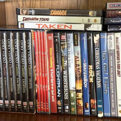 Lot of Over 50 DVDs