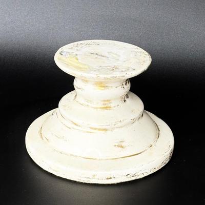 Vintage White and Gold Ceramic Fruit Tree