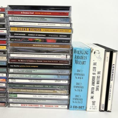 Lot of 85 CDs - Celine Dion, Elton John, and More!