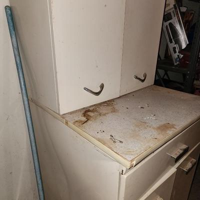 Vintage metal cabinet