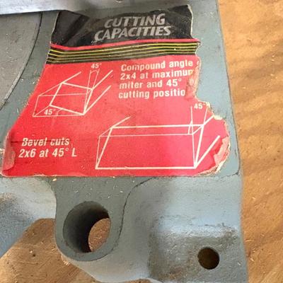 Delta 10” Power Miter Saw