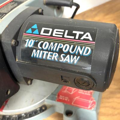Delta 10” Power Miter Saw