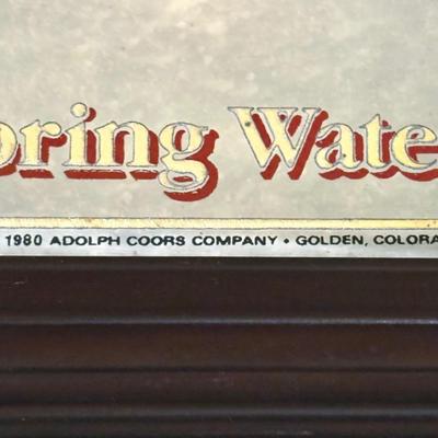 Vintage Coors Bar Mirror