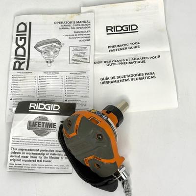 RIGID Pneumatic 3-1/2 in. Full-Size Palm Nailer
