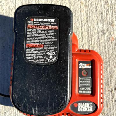 Lot of 3 Black and Decker Tools with Battery and Battery Charger