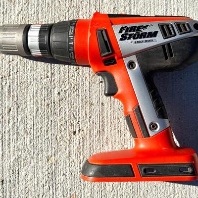 Lot of 3 Black and Decker Tools with Battery and Battery Charger