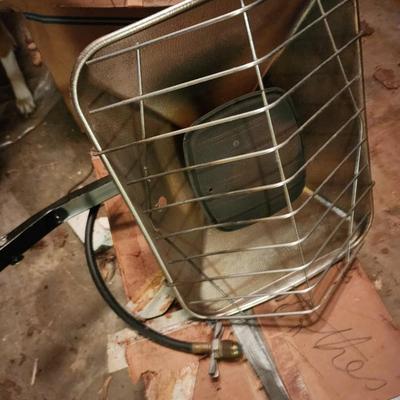 Coleman propane heater.