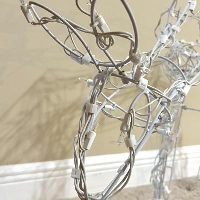 Vintage Lighted Deer Family - Set of 3 Light Up Yard Reindeer