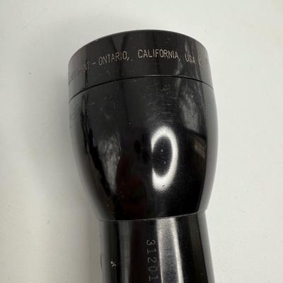 Set of 3 Heavy Duty MAGLITE Flashlights - 1 with Charger - 2 with Batteries