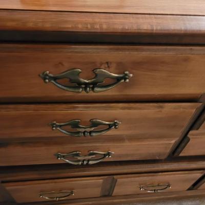 Beautiful Mid Century Modern mirrored dresser