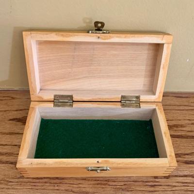 LOT 2 L: Cardinal Collection: Handmade & Signed Trinket Box, Hand Crafted Wooden Statue, & Framed Labeled Prints