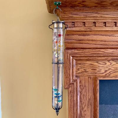 LOT 7 L: Indoor / Outdoor Galileo Rustica Thermometer
