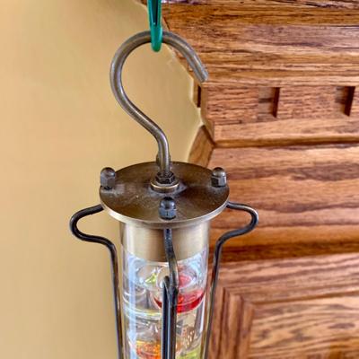 LOT 7 L: Indoor / Outdoor Galileo Rustica Thermometer