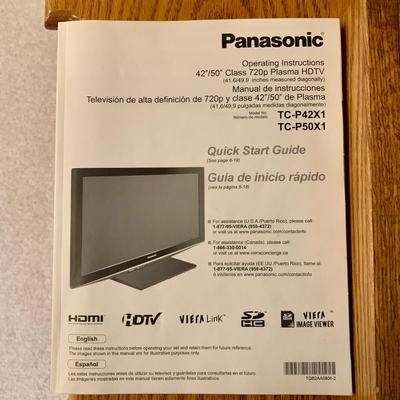 LOT 11 L: Panasonic Plasma HD TV Model #TC-P42X1
