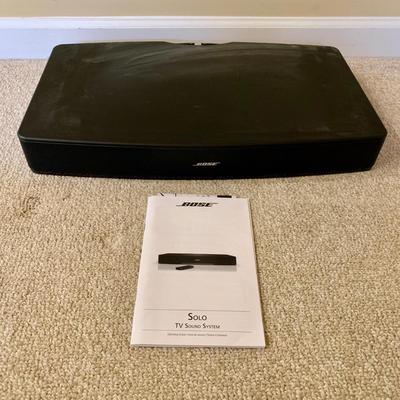 LOT 14 L: Bose Lifestyle 20 Music System & Solo TV Sound System